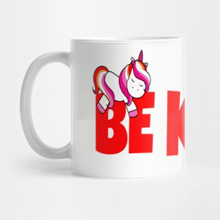 Be Kind, It's Free - Lesbian Unicorn Mug